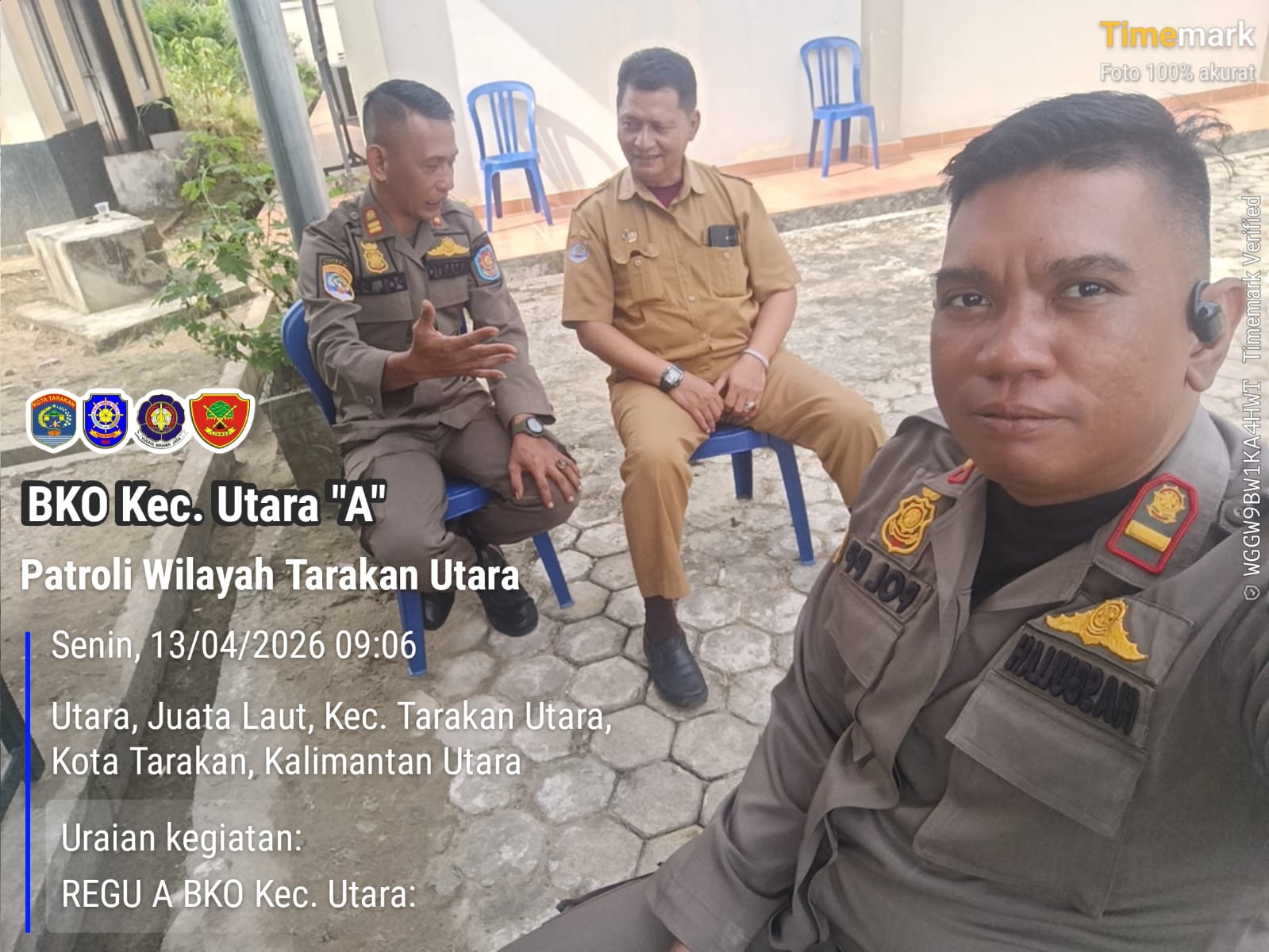 Koordinasi Terkait Penataan PKL Yang Berada Di Jalan Pangeran Aji Iskandar Kelurahan Juata Kerikil
